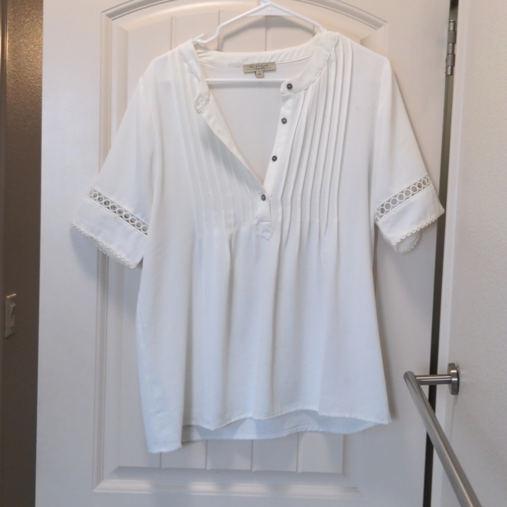 Piper and Scoot Blouse sz L